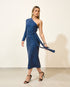 Vestido Malha Rib OMBRO