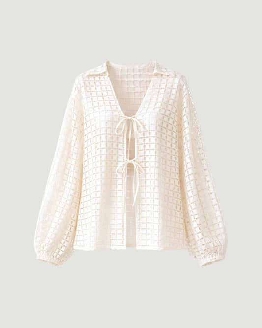CAMISA LAISE AMARRAÇÃO BRANCO