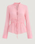 BLUSA ACABAMENTO FRUFRU ROSA