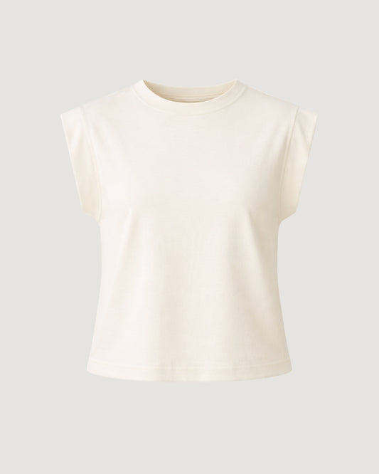 BLUSA MANGA JAPONESA OFF WHITE