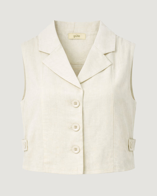 COLETE CURTO GOLA BLAZER OFF WHITE