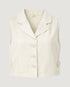 COLETE CURTO GOLA BLAZER OFF WHITE