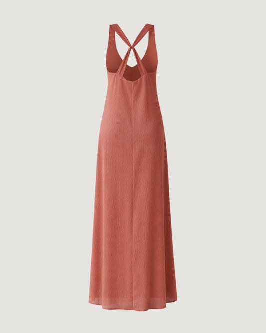 VESTIDO LONGO TORÇÃO COSTAS TERRA