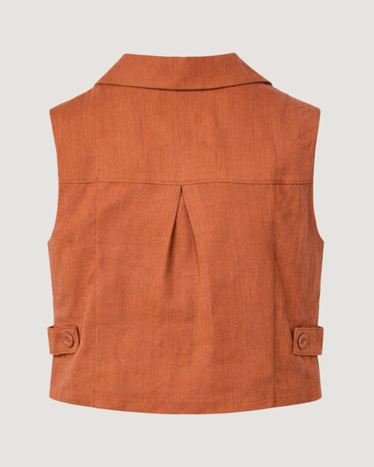 COLETE CURTO GOLA BLAZER DOURADO