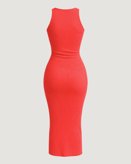 VESTIDO MIDI CAVA AMERICANA PINK