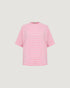 CAMISETA OVERSIZED LISTRADA ROSA