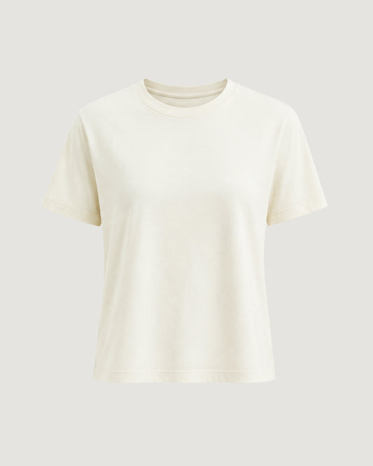 BLUSA CAMISETA MANGA CURTA MARROM