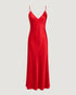 VESTIDO MIDI CETIM ALCINHA RED (VERMELHO)