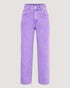 CALÇA MOM SARJA LILAS