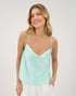 BLUSA DECOTE DEGAGE ALÇAS CRUZADAS BAY (VERDE AGUA)