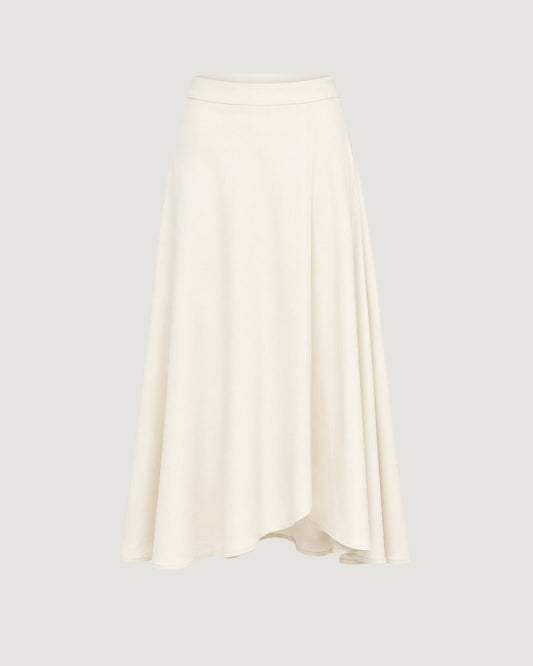 SAIA GODE MIDI OFF WHITE