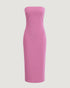 VESTIDO TOMARA QUE CAIA ROSA