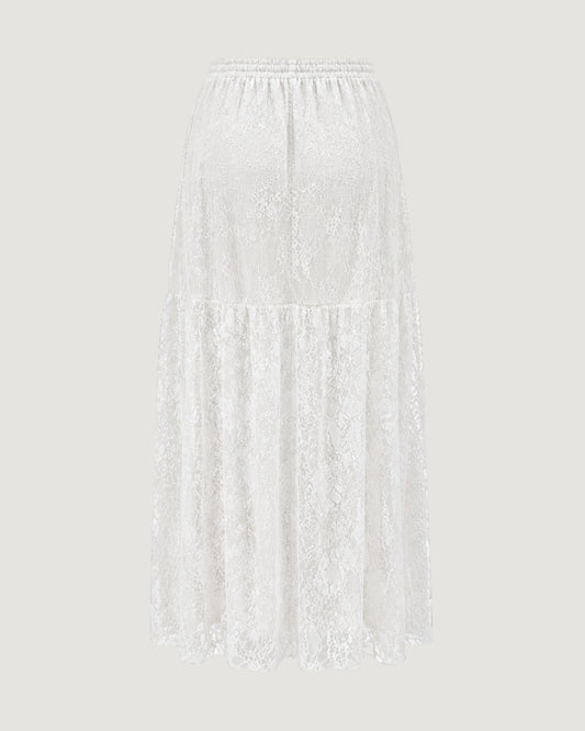 SAIA LONGA RENDA OFF WHITE