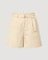 Bermuda Alfaiataria com Cinto OFF WHITE