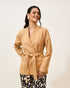 Blazer Estruturado com Bolsos Portinari BEGE