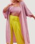 Kimono Longo Paetê Zuri ROSA