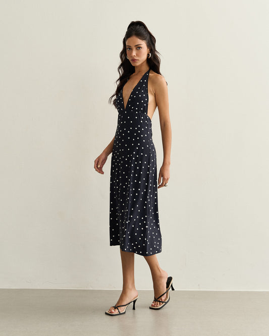 VESTIDO MIDI FRENTE UNICA POÁ