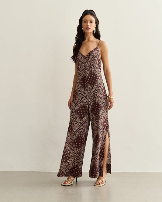 MACACÃO BANDANA MARROM