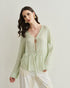 BLUSA ACABAMENTO FRUFRU VERDE