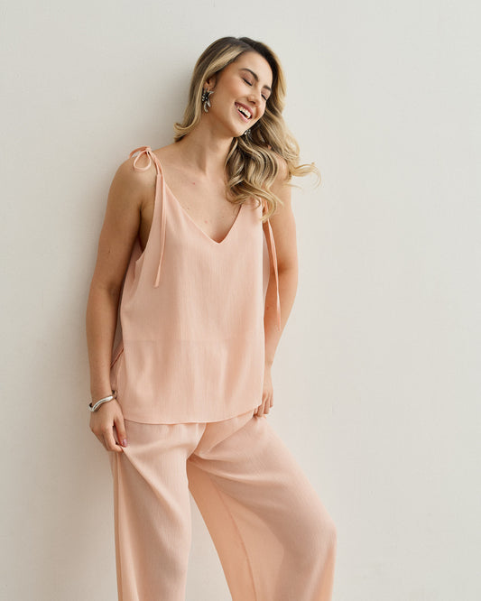 REGATA CHIFFON DECOTE V ROSA