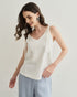 REGATA ALÇA AMARRAÇÃO OFF WHITE
