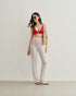 CALÇA VAZADA SAÍDA DE PRAIA OFF WHITE