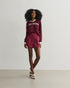 BLUSA POLO TRICOT VINHO/OFF