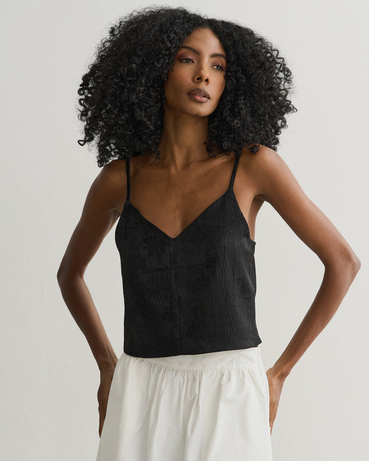 REGATA DE JACQUARD PRETO
