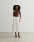 SAIA MIDI CLÁSSICA OFF WHITE