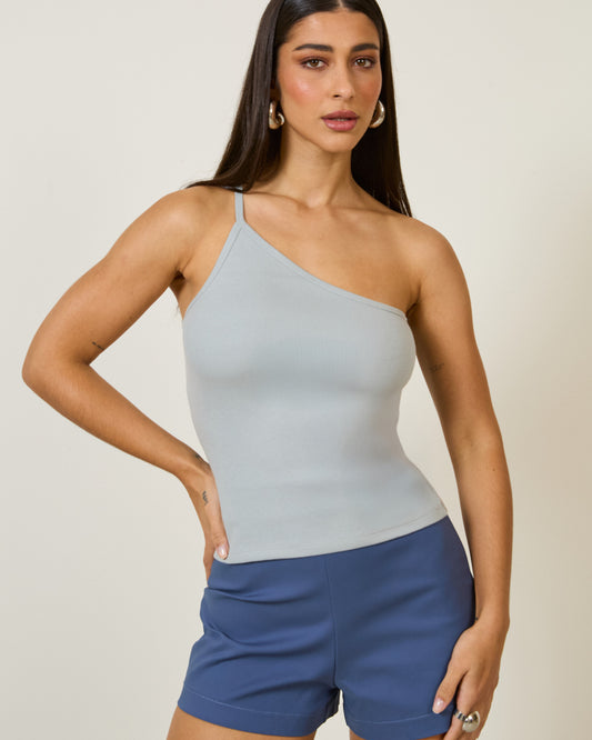 Regata Assimétrico CINZA