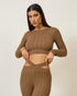 Blusa Tricot Maelí MARROM