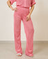 Calça Reta Tricot ROSA