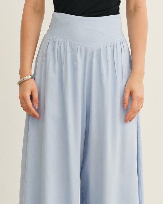 CALÇA PANTALONA PALA FRONTAL BRISA (AZUL CLARO)