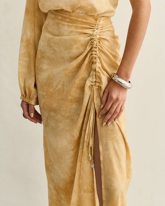 SAIA COLISSE AJUSTÁVEL AMARELO