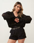 Blusa Tricot Mira PRETO