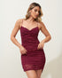 Vestido Lilou BORDO