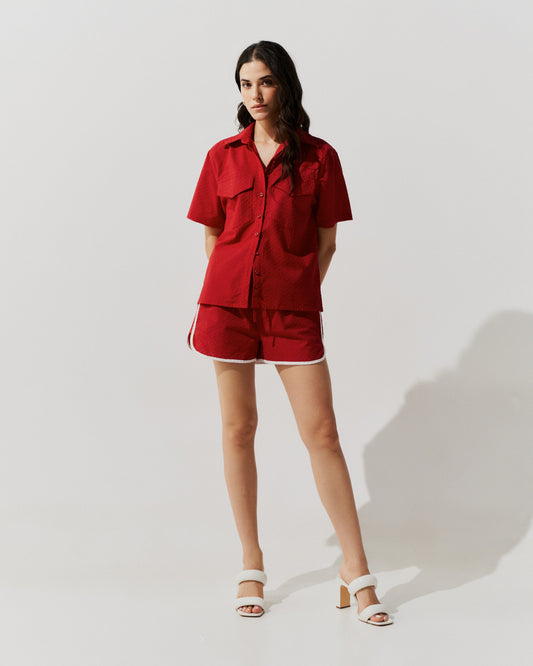 Camisa Uruapan VERMELHO