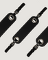 Cinto Courino Duplo Rebite PRETO