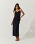Vestido Longo Degagê PRETO