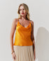 Blusa Decote Degagê LARANJA