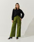 Calça Pantalona com Bolsos VERDE