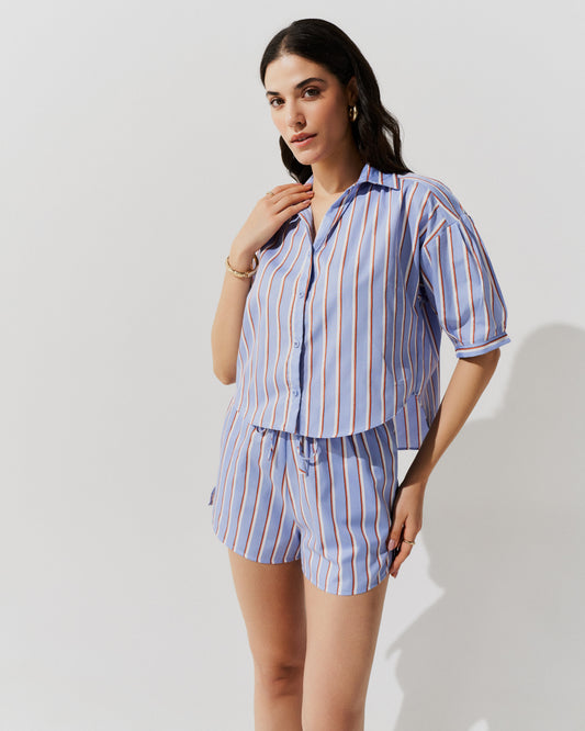 Camisa Manga Curta LISTRADA