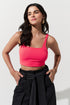 Top Malha Reto CORAL