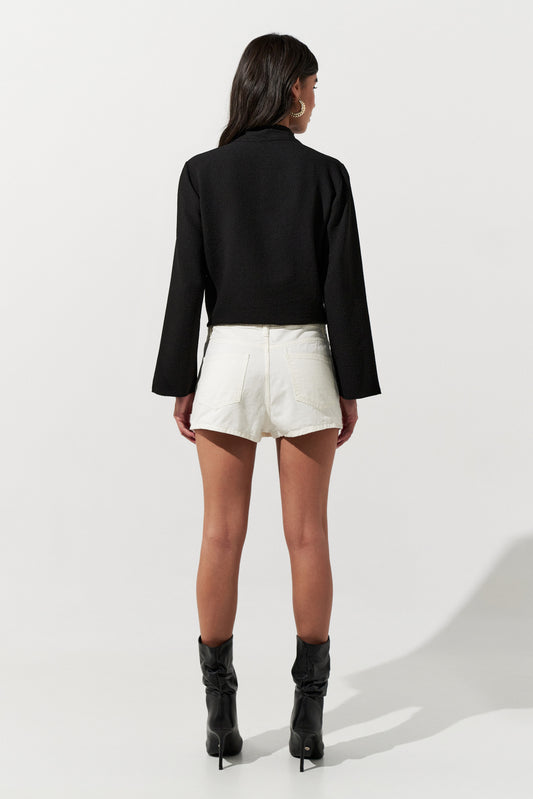 Shorts Saia Sarja BRANCO