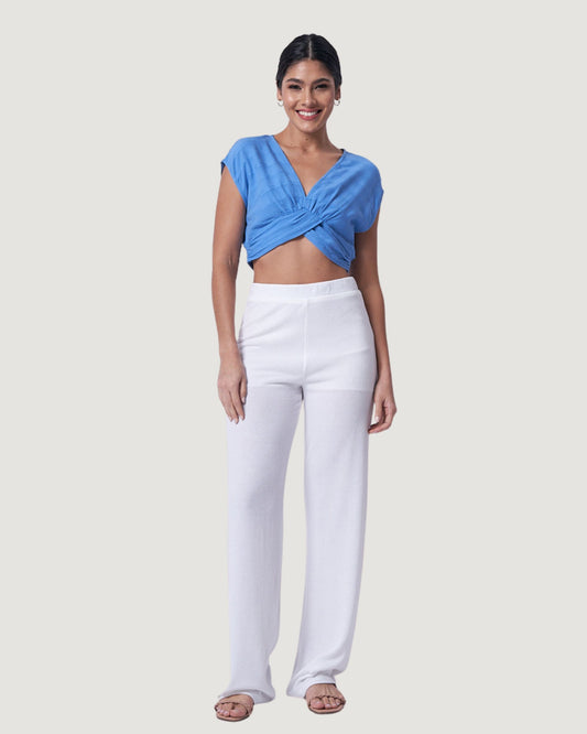 Calça Malha Maya BRANCO