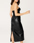 Vestido Midi Tomara Que Caia Courino PRETO